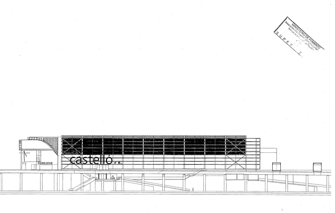 NUEVA_ESTACION_FERROCARRIL_CASTELLON_ALZADO ESTE EXTERIOR