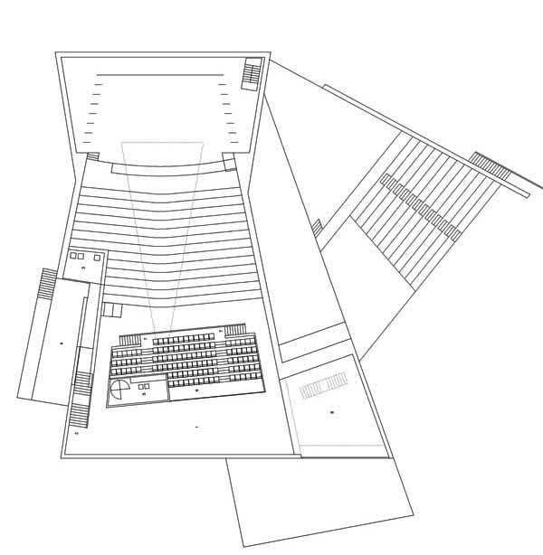 TEATRO_AUDITORIO_ANDORRA_TERUEL_NIVEL SUPERIOR_ANFITEATRO