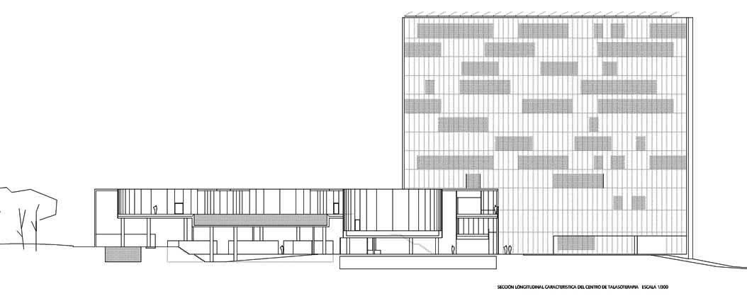 TALASOTERAPIA_GIJON_SECCION LONGITUDINAL TIPICA DEL CENTRO DE TALASOTERAPIA