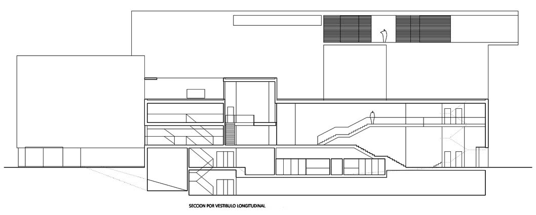 2003_CASA_CULTURA_LLIRIA_SECCION LONGITUDINAL POR VESTIBULO