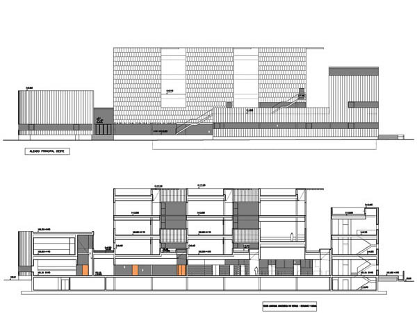 CCT_MURCIA_ALZADO OESTE_SECCION LONGITUDINAL CARACTERISTICA