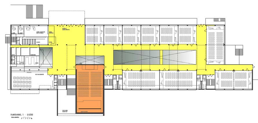 ESCUELA UNIVERSITARIA SALUD_MALAGA_PLANTA 01_NIVEL DE ACCESO PRINCIPAL