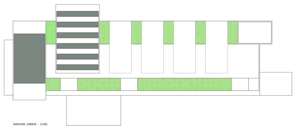 ESCUELA UNIVERSITARIA SALUD_MALAGA_PLANTA 02_NIVEL DE CUBIERTAS