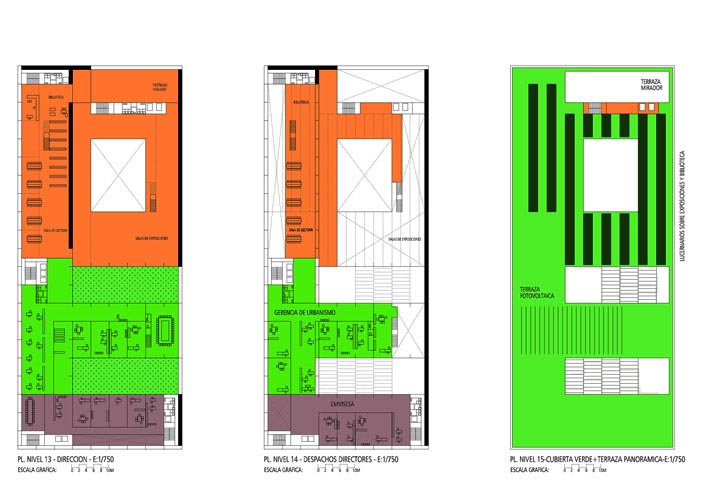 SEDE_GERENCIA_SEVILLA_PLANTAS 13 Y 14 - PLANTA DE CUBIERTAS