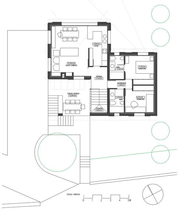 CASA_CASTELLAR_MUELA_PLANTA ALTA_ZONA PRINCIPAL DE LA VIVIENDA