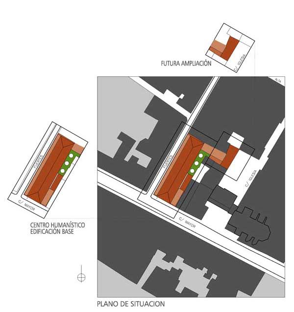 CENTRO_HUMANISTICO_ALFINDEN_ZONAS DE INTERVENCION_ETAPAS