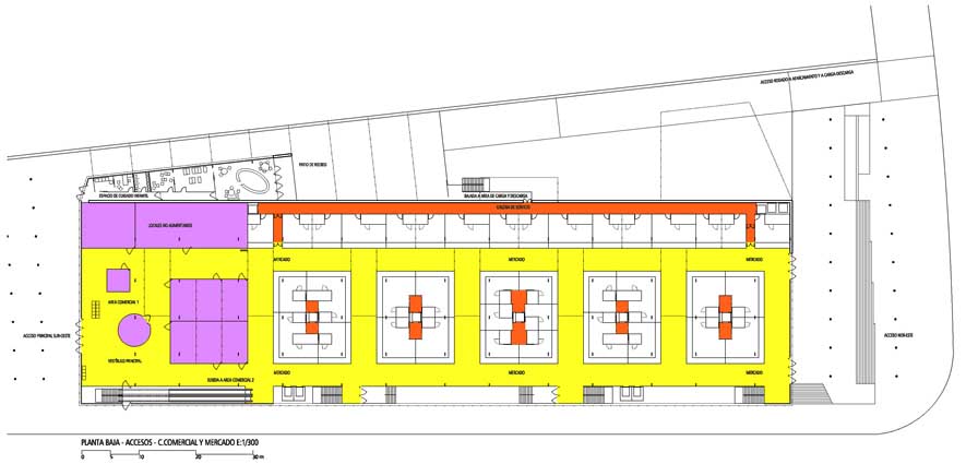 MERCADO_MUNICIPAL_SANCHINARRO_PLANTA 00_ACCESO PRINCIPAL