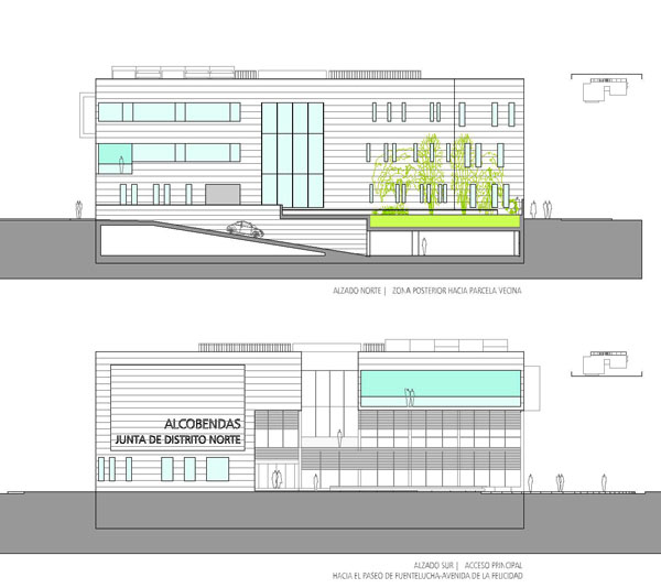 2010_JUNTA_ALCOBENDAS_ALZADOS POSTERIOR (NORTE) Y PRINCIPAL (SUR) A AVDA. FELICIDAD