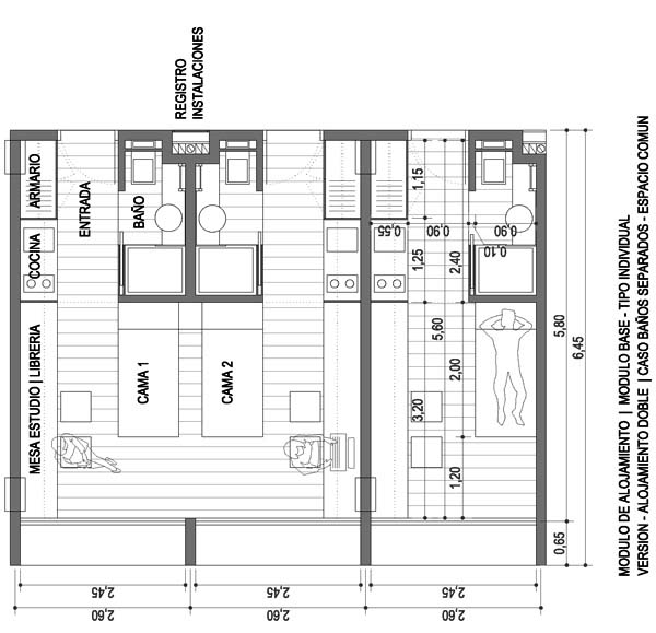 2012_RESIDENCIA ESTUDIANTES_BURGOS_MODULO TIPO_RESIDENCIAS